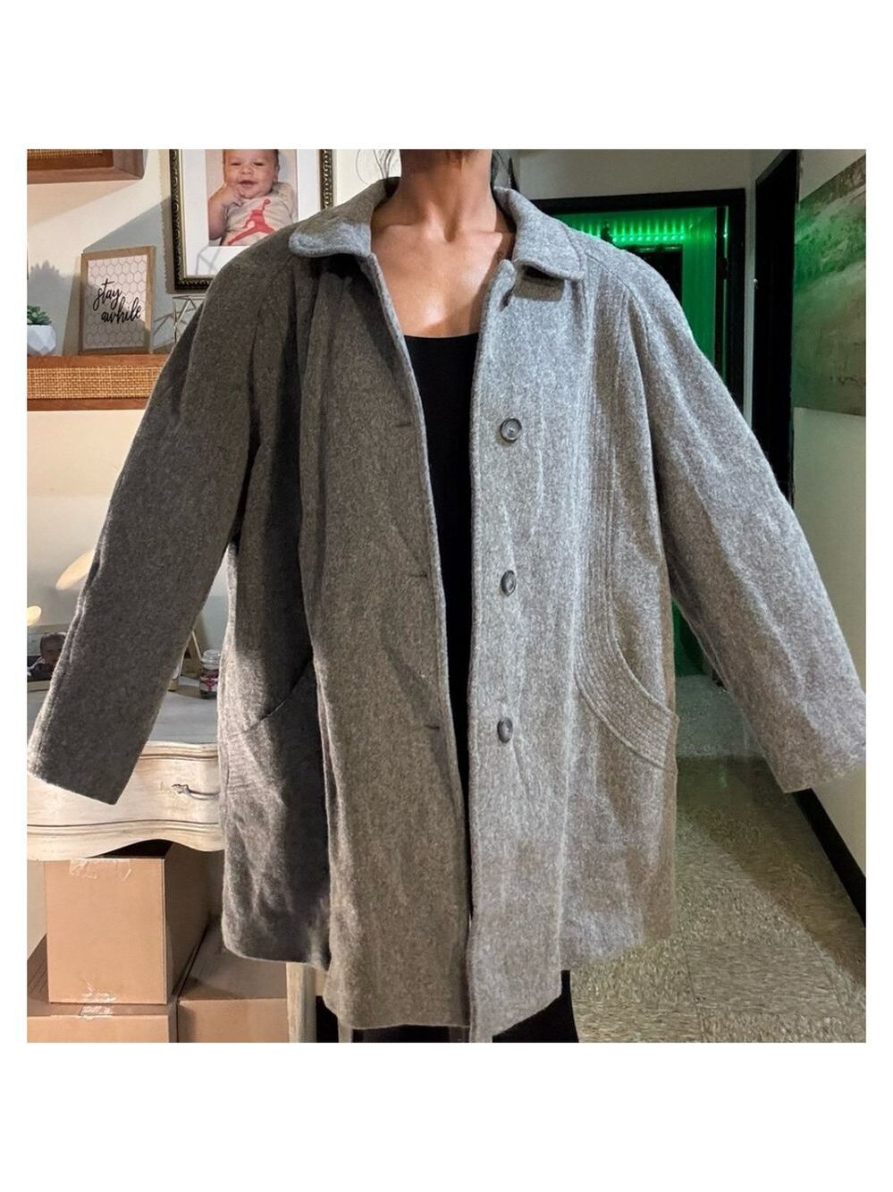 Forecaster Wool Coat - Picture 1 of 3